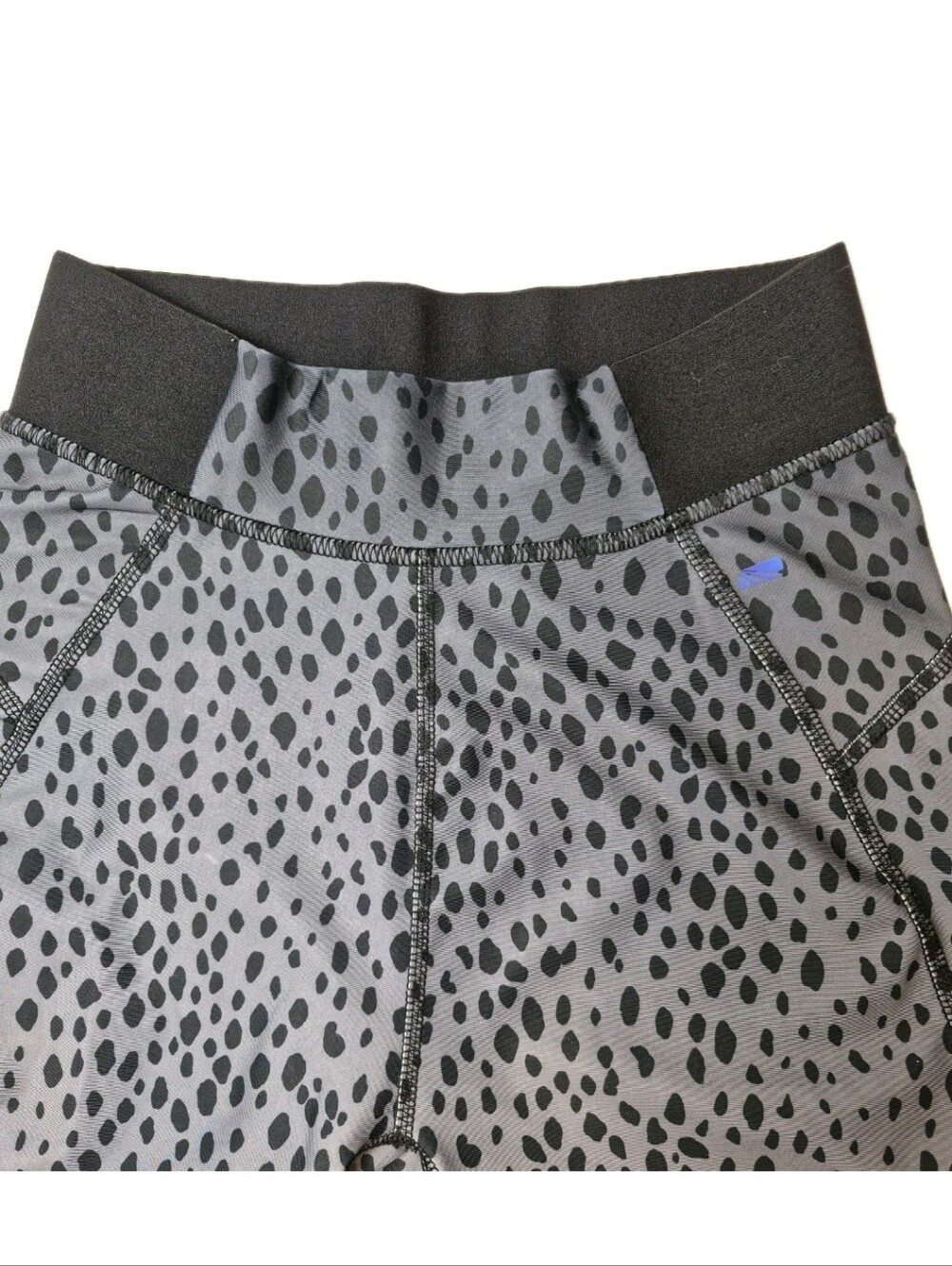 CYCLE HOUSE By Marika, Gray/Black Gradient Print Active High Waist Leggings Sz S